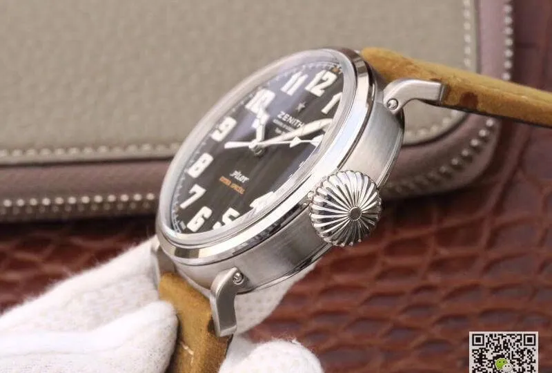 Zenith Pilot 03.2430.3000 21.C738 XF Factory 1:1 Best Edition Replica Watch Swiss ETA2824-2